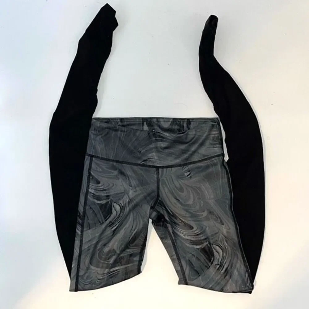 Alo Yoga Goddess‎ Scrunched Leggings Marble Black XXS